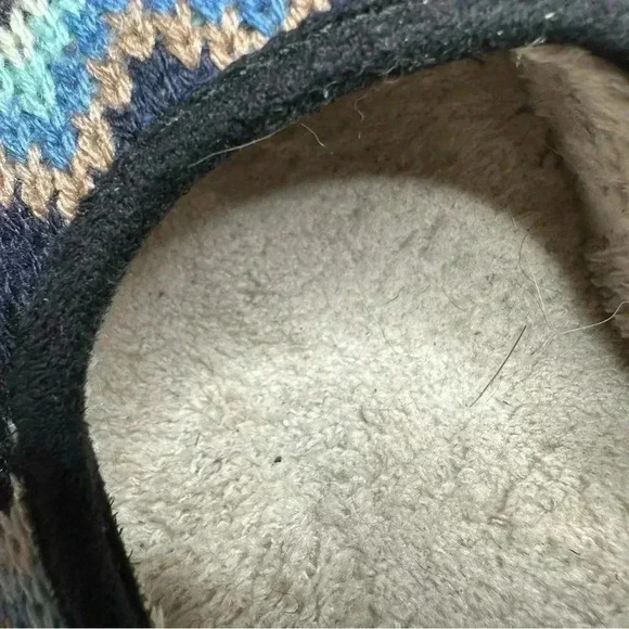 Orthaheel Alta Slippers  Black / Blue / Pink Zigzag Size 5 - Picture 11 of 16